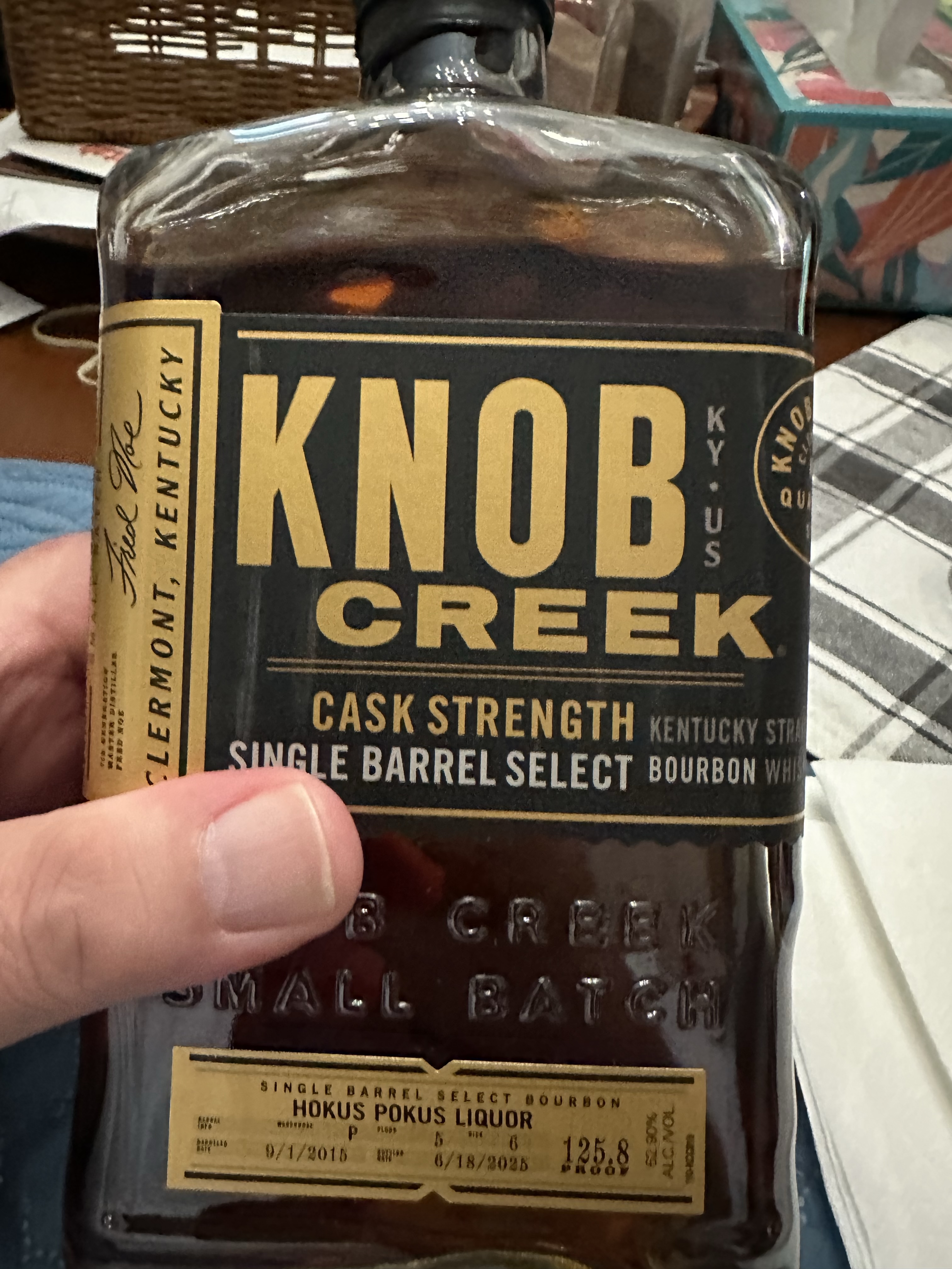 Tasting Notes: Hokus Pokus Knob Creek CASK STRENGTH Single Barrel